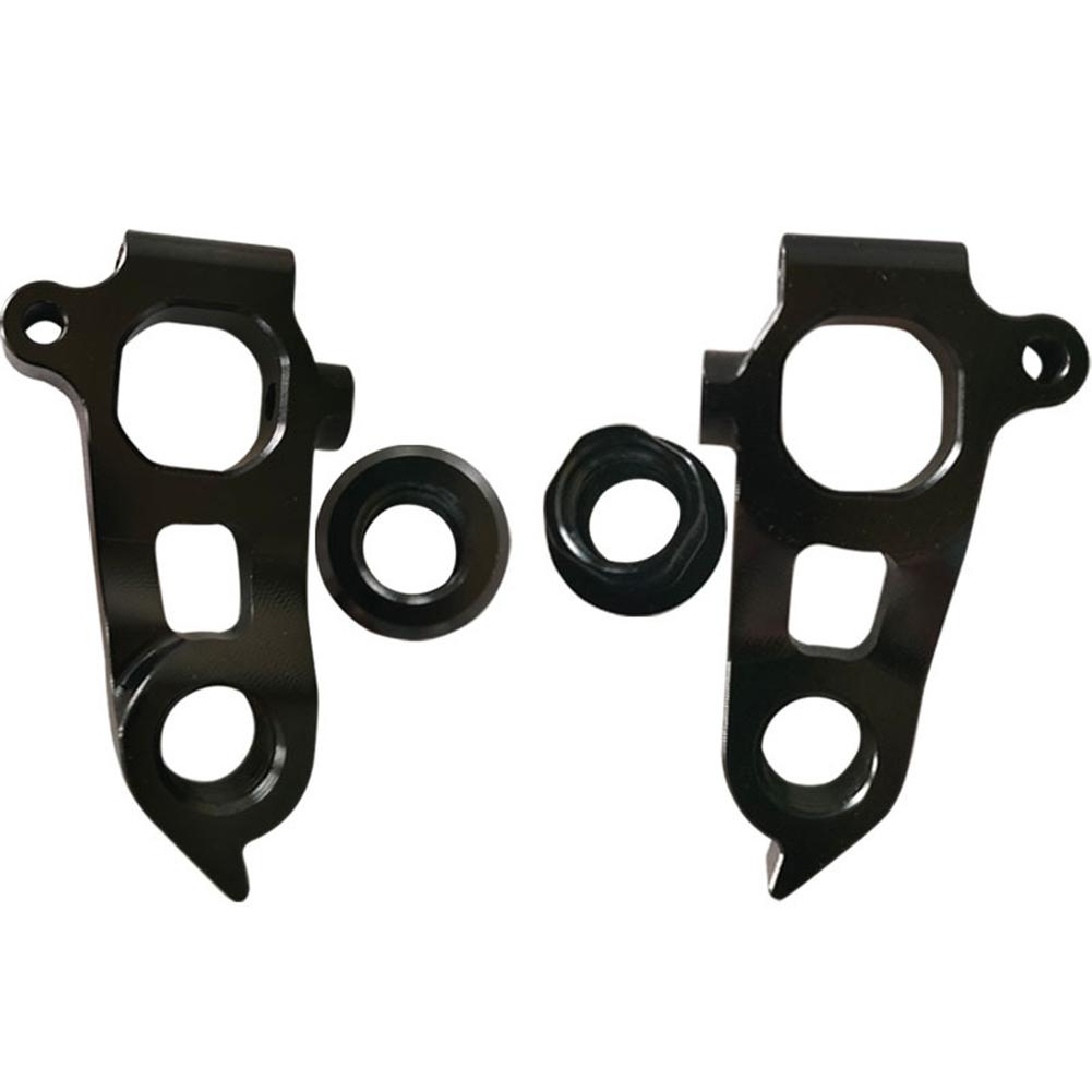 1 шт. задняя вешалка для меха, около 40 г, алюминиевый сплав, черный