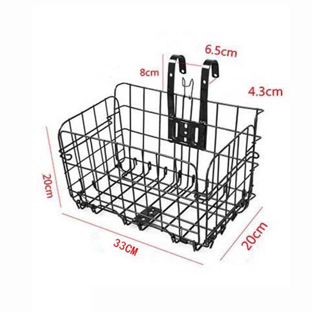 Металлический велосипед Велосипедный складной велосипедный товар Передняя задняя корзина Велосипедные сумки Велосипедная корзина Багажная стойка
