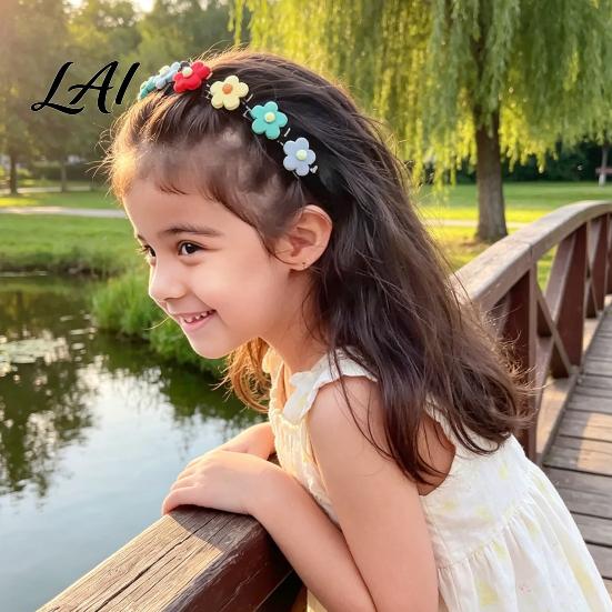 Cute Decorative Headwear for School Cartoon Girls Hairband Clips Headband with Hair Accessory Stylish Daily