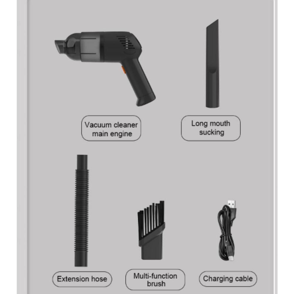 Wireless Car Handheld Household Dust Collector Portable High Power Small Mini Vacuum Cleaner