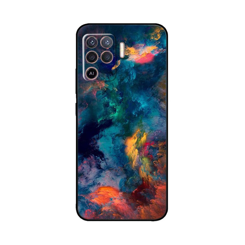 Чехол для OPPO Reno 5 Lite, мягкий силиконовый чехол с цветами, бампер для OPPO Reno 5 F oppoA94 4G, чехлы для телефонов Reno 5 Lite