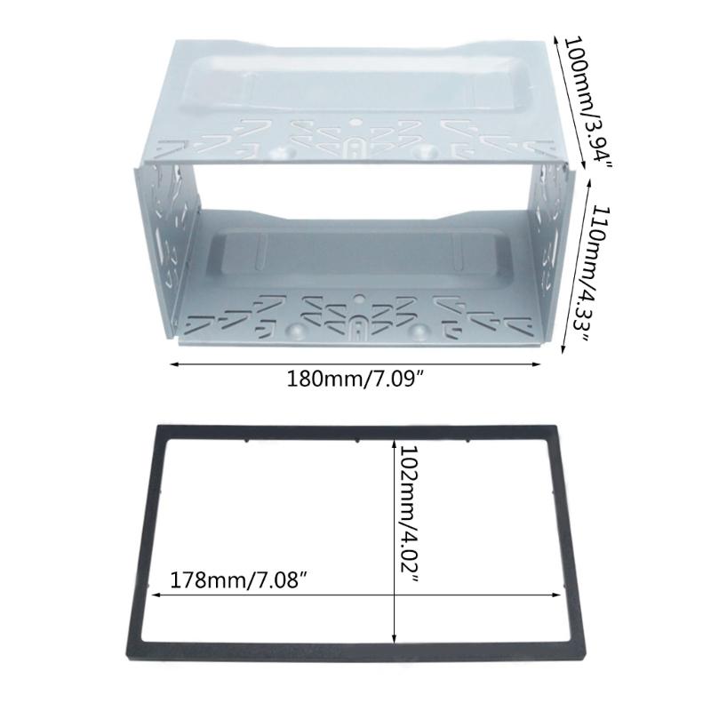 Универсальный двойной Din 2 Din стерео радио, сменный фитинг, набор клеток, установка MP5-плеера, монтажная рама для радиоприемника