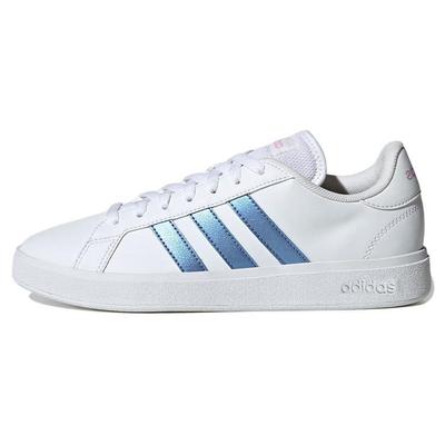 Neo Grand Court Base 2.0 Синтетическая кожа Удобные Универсальные Нескользящие Прочные Низкие Кроссовки для скейтбординга Женские Кроссовки Белые Синие HP2591