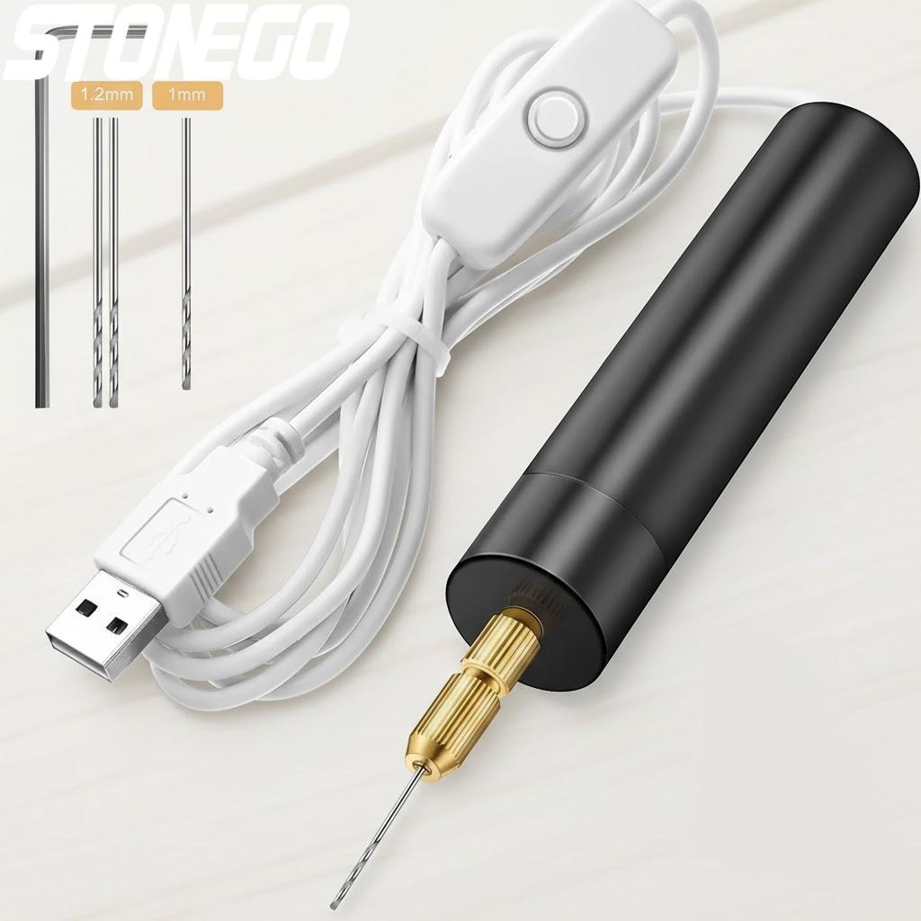 Ручная Мини-Электродрель DIY USB Инструмент для Ювелирных Изделий из Эпоксидной Смолы, Деревообработки, Гравировальная Ручка