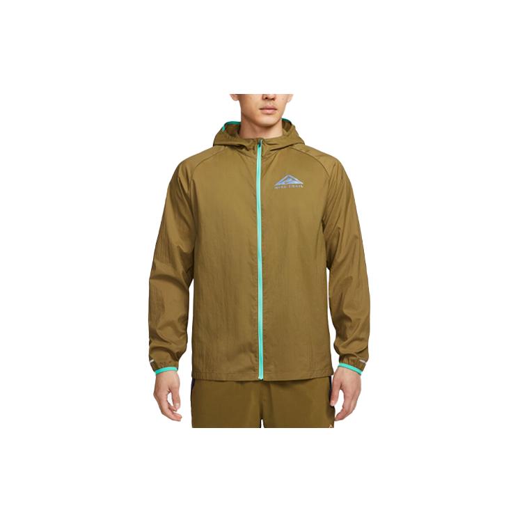 Новые куртки Nike Мужские Оливково-зеленые DX6884-368