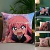 Аниме Z-Zero no Tsukaima-MT Мультячная наволочка для подушки с принтом из матового флиса, подушка, приятная на ощупь как кожа младенца, экологически чистый сублимационный краситель