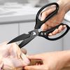 Kitchen Scissors Household Bone Cutting Strong Stainless Steel Scissors Multi-functional Chicken Duck Goose Fish Killing Knife