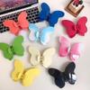 9 Colors Hair Claw Oversized Butterfly Solid Color Hair Clips Women Creative Barrettes Ponytail Shark Clips Hair Accessories