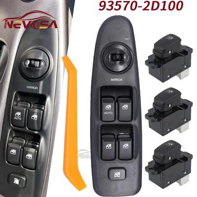 Переключатель управления стеклоподъемником Задняя кнопка Для Hyundai Elantra XD 2001 2002 2003 2004 2005 2006 Передняя левая 93570-2D000 93580-2D300