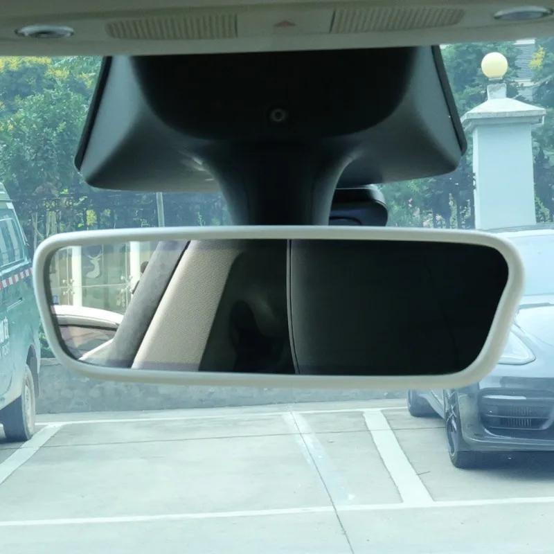 Central Rearview Mirror Cover For Tesla Model Y 3 Silicone Case Center Control Navigation Screen Frame Cover Caps