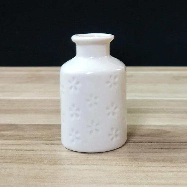 1 шт., мини-керамическая ваза ярких цветов, настольный цветочный горшок, домашняя ароматерапия, цветочная композиция, ваза, гидропоника, украшения для дома, ремесла