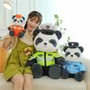 Новая плюшевая кукла Police Panda, тряпичная кукла, креативная плюшевая игрушка Fire Bear, подарок на памятное событие