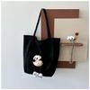 Korean Cute Mickey Head Large Capacity Retro Tote Shoulder Bag