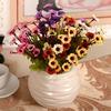 Artificial Chrysanthemum Cloth Home Pastoralism Decor 24 Flowers On 1 Piece