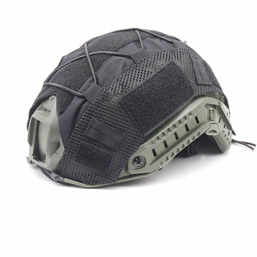 Camouflage Helmet Cover, Upgraded Outdoor Military Helmet Accessory, Hunting, Airsoft, Paintball Helmet Protective Gear