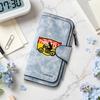 Vintage Motorcycle Pattern PU Leather Long Wallet Portable Multi Card Slot Bifold Purse