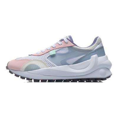 Кроссовки женские Li Ning Fang Yuan нескользящие легкие с низким верхом, синие AGCR034-3