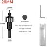 HSS Hole Saw Cutter 16-30mm Carbide Tip Core Drill Bit Metal Hole Cutter Drilling Alloy Hole Saw Set 1/5PCS
