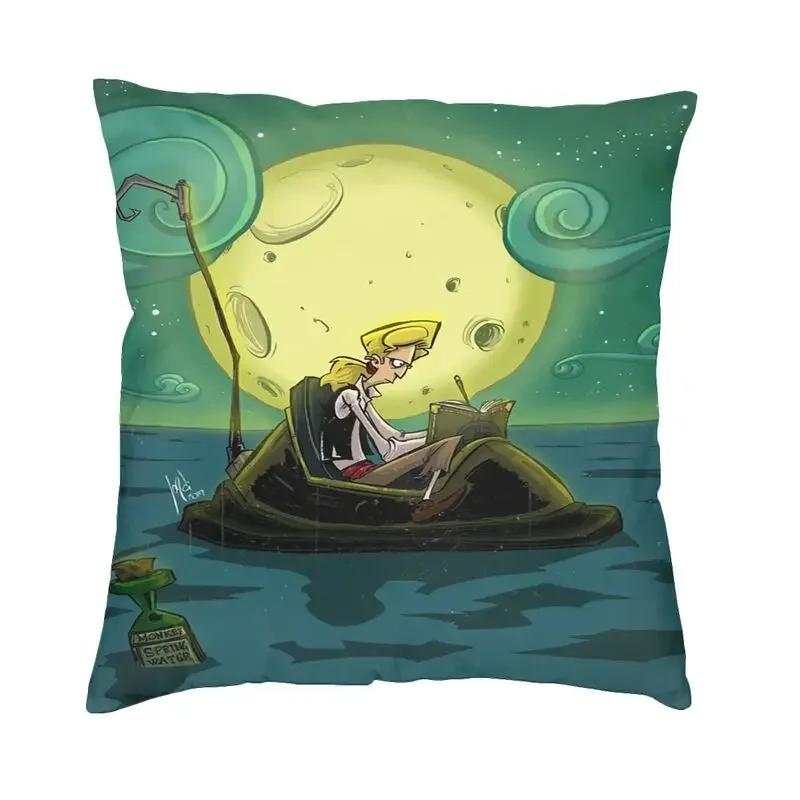 Наволочка The Secret Of Monkey Island Двусторонняя 3D-печать Приключенческий экшн Игра Подушка-сиденье для пола для дивана Наволочка