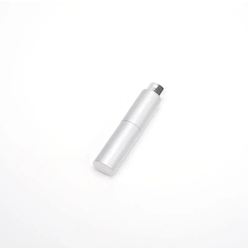 New Hot 10ml Portable Spray Empty Bottle for Refillable Bottles Aluminum Perfume Atomizer Liquid Container Traveling Cosmetics