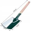KADAX Łopata Łopatka metalowa Ogrodowa mała mocna szufla Z Trzonkiem 60cm
