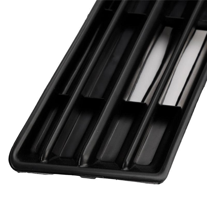 A30F-2PCS Fog Light Frame Cover Grille Grill For Polo 9N GTI 2005-2009 6Q0853665E, 6Q0853666G