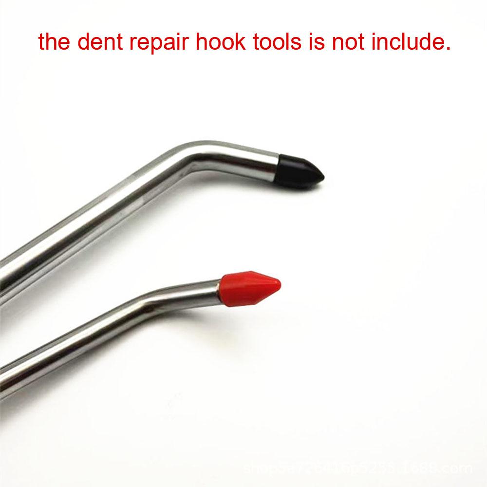 Крюк-молоток сменная головка 12 шт. Автоаксессуары Ремонт вмятин Беспокрасочный инструмент для ремонта вмятин автомобиля Верхний инструмент для питтинга M8 M6