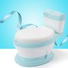 3 In 1 Kids Toddler Potty Toilet Training Seat Step Stool with Splash Guard for Toddler Kids