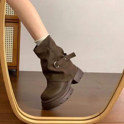 Интернет-знаменитость, туфли-лодочки с плоской подошвой и острым носком, женские одинарные туфли на одном педале, нескользящие, милые, осенние новинки, туфли Doudou, женские туфли в корейском стиле