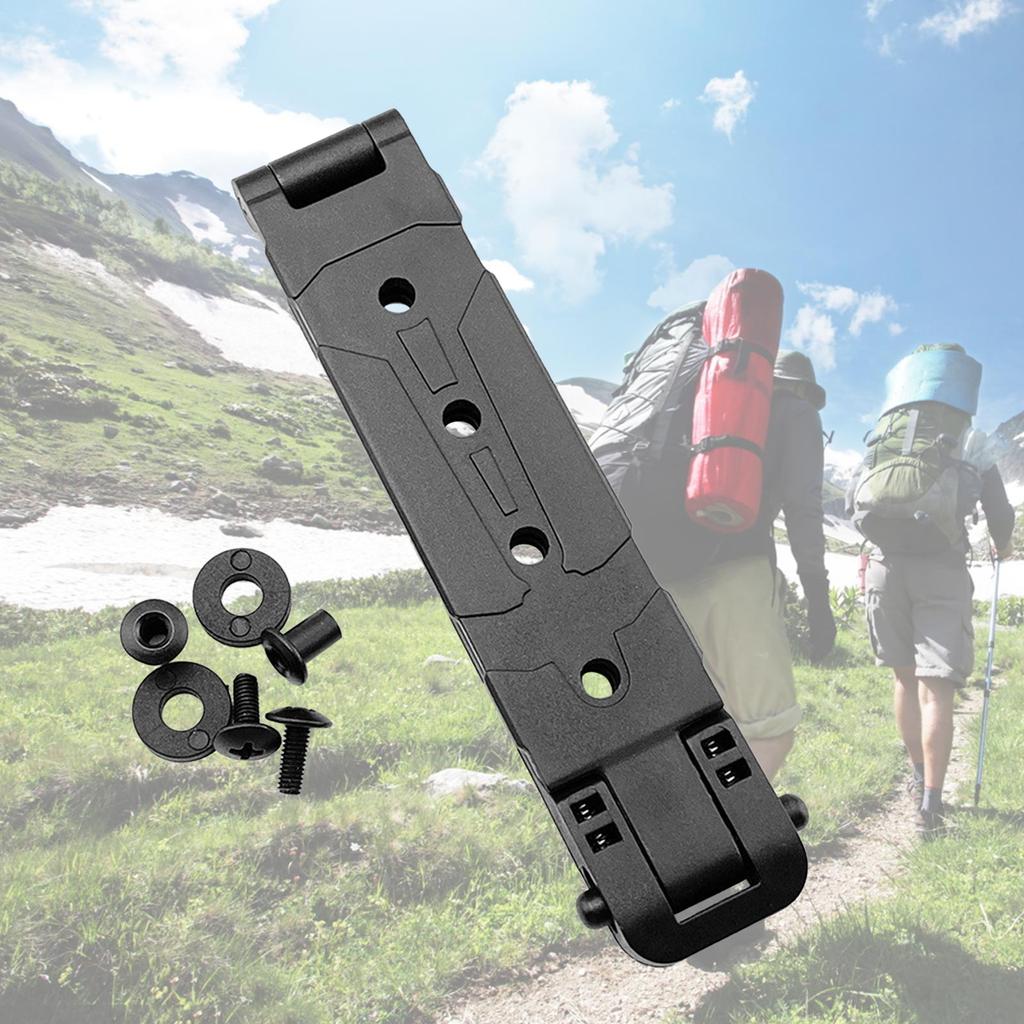 MOLLE-LOK Sheath Sheath K Sheath Scabbard Waist Back Clip Clip Kydex Buckle System Transportation Sheath K Scabbard