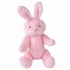 Movable Limb Bunny Mascot Plush Keychain Bag Charm Gift (Bunny Pink)