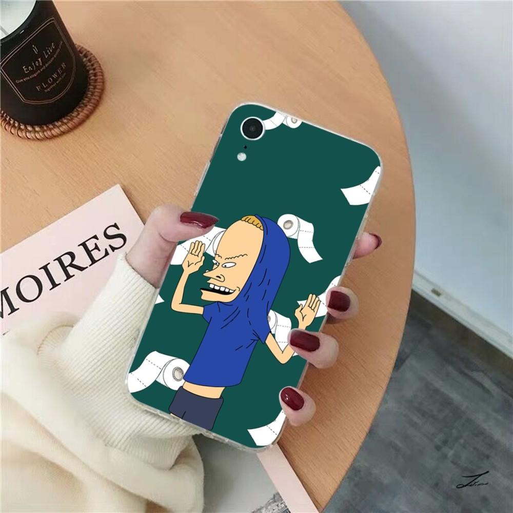 Чехол для телефона Beavis And Butthead для iPhone 8 7 6 6S Plus X SE 2020 XR XS 14 11 12 13 Mini Pro Max Чехол для мобильного телефона