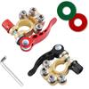 1 Pair Car Battery Terminals Clamps Multiport Auto Parts Tools Shut-Off Connectors Boat Race For 12V 6V 24V UTV Tractor