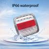 2Pcs Trailer Tail Lights 26 LED Stop Tail Lights 12V Rear Reverse Brake Stop Lamp Car Number Plate Light for Truck Van