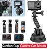 Suction Cup Car Mount Vehicle Windshield Window Holder for GoPro Hero 13 Insta360 Osmo Action 5 Pro Action Camera Cilp