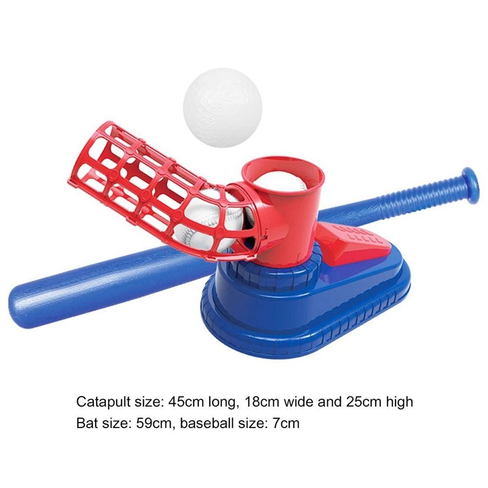 Baseball Bat Baseball Ball Machine Automatic Baseball Launcher  Outdoor Play