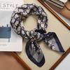 New simulated silk scarf square scarf women's fashion versatile high sense 71 square scarf spring and autumn decorative scarf scarf