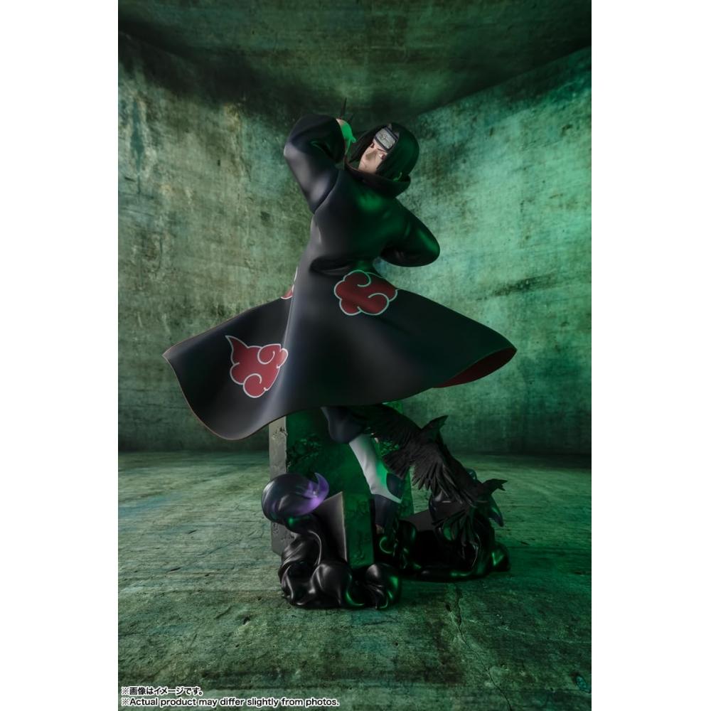 Figuarts ZERO [Super Fierce Battle] NARUTO Shippuden Itachi Uchiha -Light and Darkness of the Mangekyo Sharingan- Приблизительно. 240 мм ABS&PVC окрашенный комплект