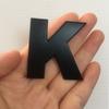 1 шт. 45 мм серебристый, черный металл DIY алфавит автомобиль авто мото 3D наклейка на автомобиль наклейка значок автомобиль наклейка