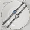 Women's Bracelet Watch Retro High-end Gold Watches Seel Strip Waterproof Small Dial Fashion Quartz Clock Wristwatches