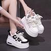 Black and white panda board shoes women's new summer platform white shoes student sports and leisure shoes women's shoes