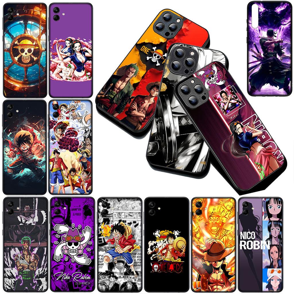 Cover for Samsung Galaxy S24 S25 S23 FE Ultra Plus S7 Edge S25+ S23+ A56 5G Phone Case Nico Robin Roronoa Zoro One Luffy Pieces