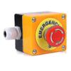 1 No 1 Nc 10a 660v Emergency Stop Push Button Red Mushroom Switch Station