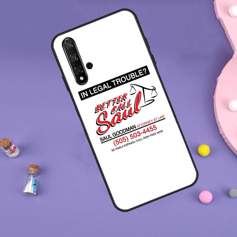 Better Call Saul For Huawei Nova Y61 Y60 Y70 Y72 Y73 Y90 Y91 9 10 SE 7i 8i 11i 12i P30 P40 Lite P60 Pro Case