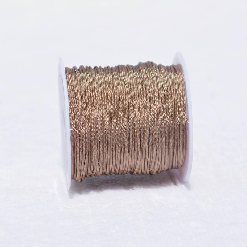 Нейлоновый шнур 0,8 мм * 20 м, нить для браслетов, сделай сам, 1 рулон, для ожерелья, ювелирных аксессуаров