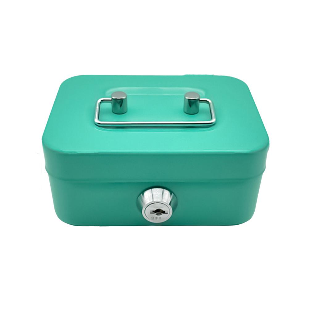 Детская касса с замком, креативная прочная копилка-органайзер, жестяная банка для денег, подарки детям на день рождения, Новый год