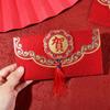 2pcs with Tassels New Year Red Envelope Red Lucky Money Pocket  Chinese New Year