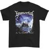 Immortal At The Heart Of Winter Металлисты Футболка Черная S - 5XL Унисекс Футболка