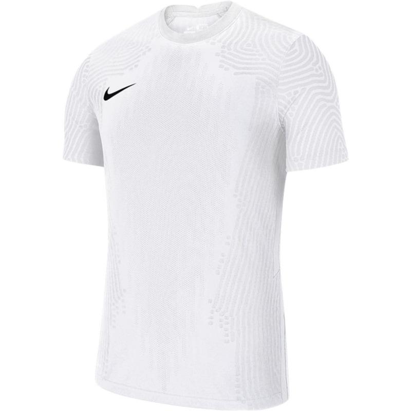Nike Men's VaporKnit III White Black Soccer Jersey CW3101-100