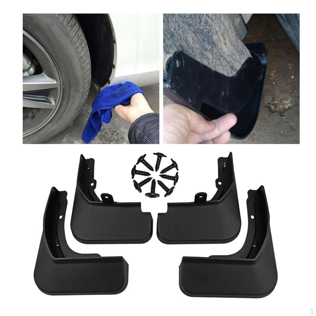 4x Mudguards Wheel Mud Flaps Protector Mudflaps Tires Splash Guards for Omoda 5 Flexible